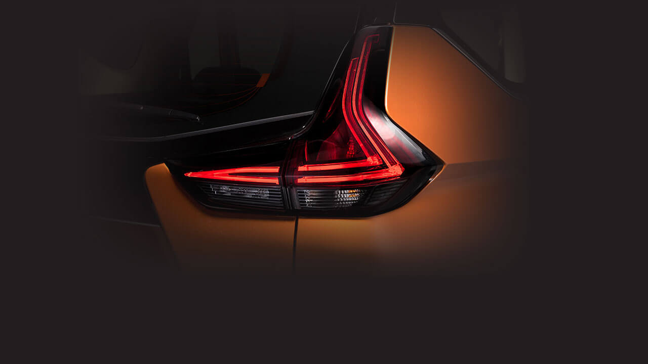 Thiết kế cụm đèn hậu LED trên Mitsubishi Xpander Cross 